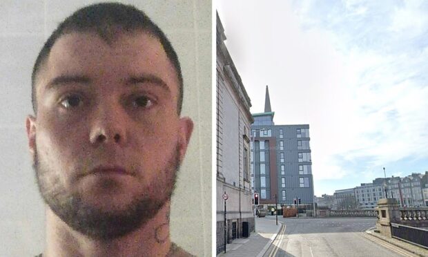 John Hayward unleashed extreme violence in Aberdeen city centre. Images: Dorset Police/DC Thomson