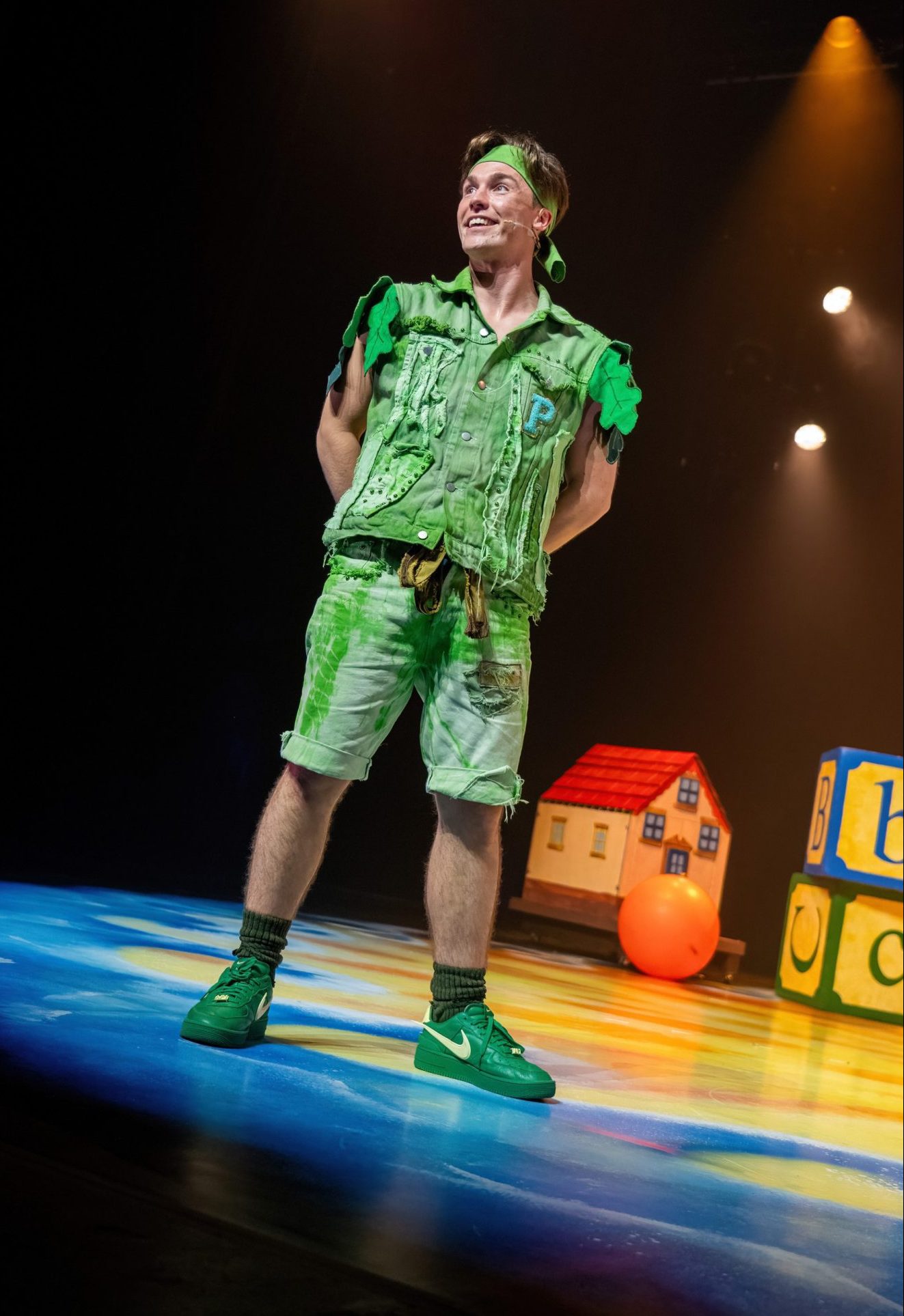Jordan Conway as Peter Pan which is coming to P&J Live in Aberdeen. 