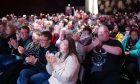 The audience gets into the Christmas spirit at the 55th Press & Journal/Evening Express Christmas Concert. Image: Kenny Elrick/DC Thomson