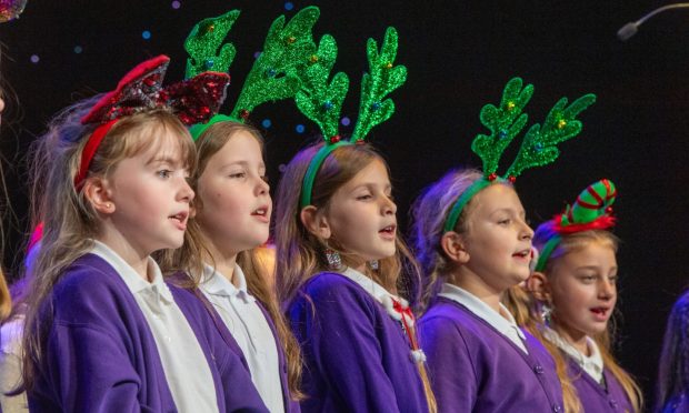 WATCH: Portlethen Primary School perform Shoulda Been a North Pole Elf at P&J/Evening Express Christmas Concert 2023