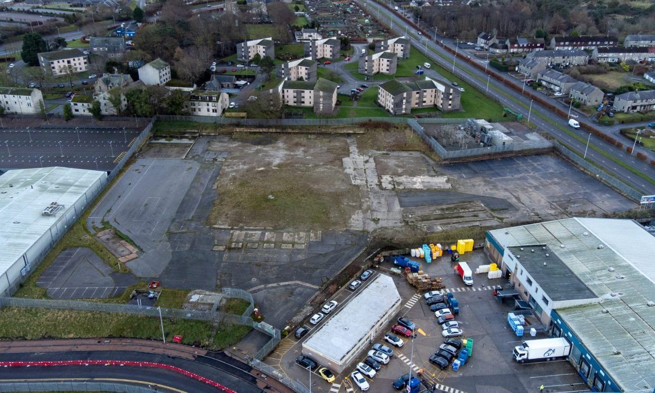 An abandoned Aberdeen site at West Tullos