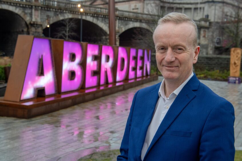 Adrian Watson, chief executive of Aberdeen Inspired, who spoke to us ahead of 2024 Aberdeen Restaurant Week