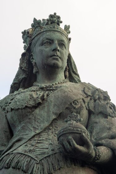 A statue of Queen Victoria