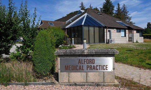 Alford Medical Practice sign
