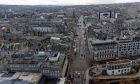 Union Street and Union Terrace in Aberdeen. Image: Kenny Elrick/DC Thomson