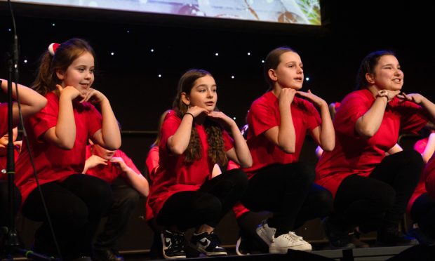 Dales Park School at Christmas concert 2023