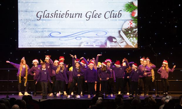 WATCH: Glashieburn Glee Club perform Merry Christmas Everyone at P&J/Evening Express Christmas Concert 2023