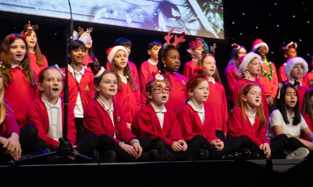 WATCH: Hillside School sing When Christmas Comes to Town at P&J/Evening Express Christmas Concert 2023
