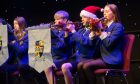 Inverurie Academy singing at the Christmas concert 2023