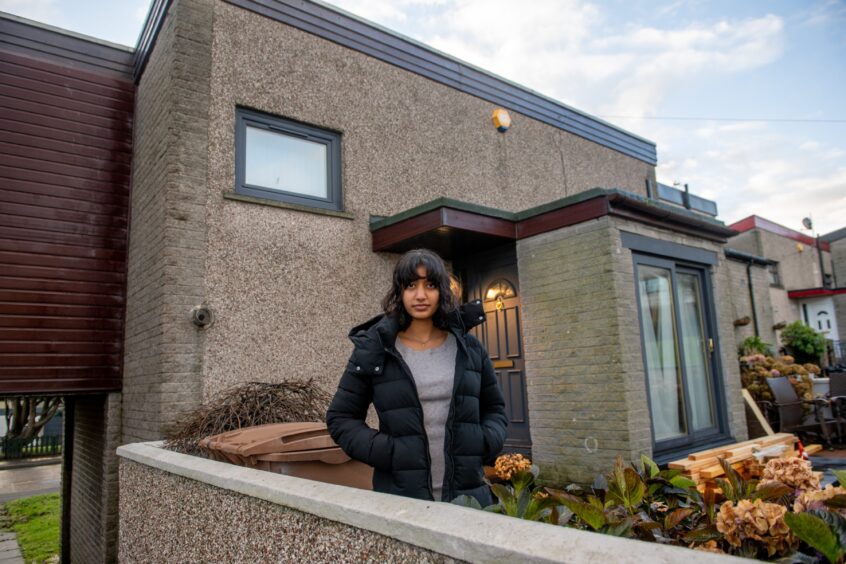 Ms Chowdhry, an aberdeen student says it feels like the council has turned their backs on private landlords
