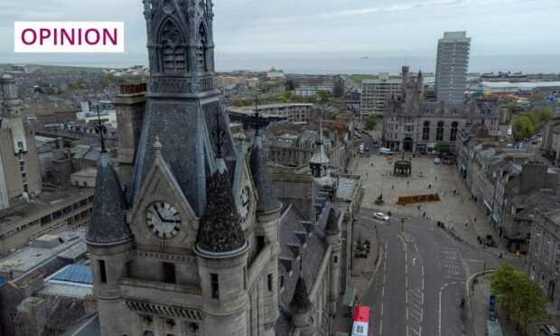 More workers in Aberdeen city centre would benefit businesses based there. Image: Kenny Elrick/DC Thomson