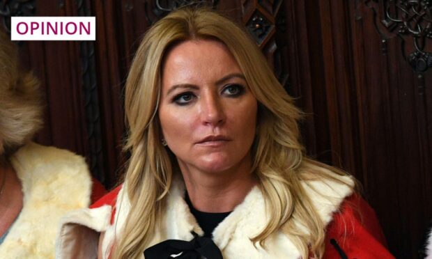 Baroness Michelle Mone has admitted lying to the press over her involvement with a PPE firm. Image: Stefan Rousseau/PA Wire
