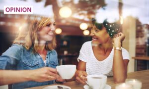 Cafes and other meeting places where Gaelic is spoken provide opportunities for people to practise and learn. Image: Ground Picture/Shutterstock