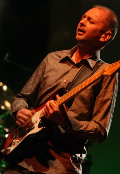 Runrig guitarist Malcolm Jones.