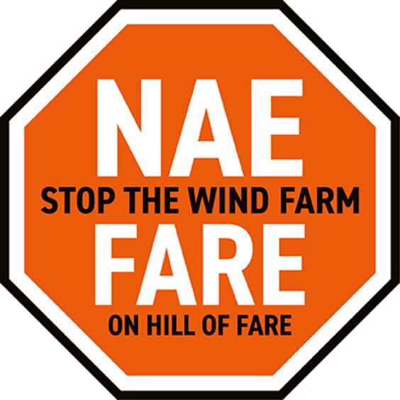 The NaeFare campaign logo.
