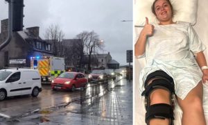 Chloe Henderson was on her way to college when she was hit by a car at Mounthooly roundabout.