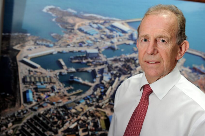 Peterhead Port Authority board member and former CEO John Wallace.