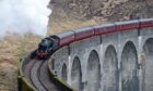 Hogwart's Express on the Glenfinnan Viaduct