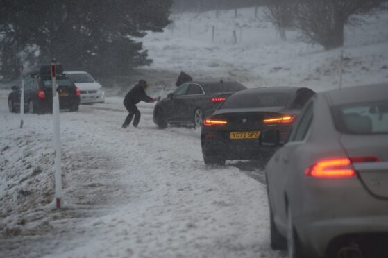 Drivers could be in for more disruption on Highland roads. Image: Sandy McCook/DC Thomson.