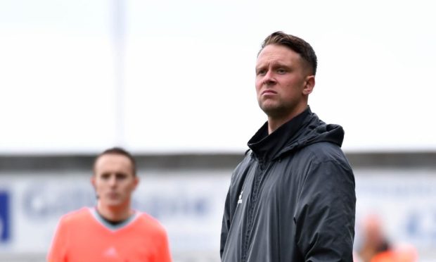 Peterhead FC player/co-manager Ryan Strachan.