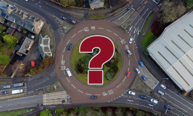 Find out which Aberdeen roundabout our readers voted as the worst. Image: Kenny Elrick / DCT Media.