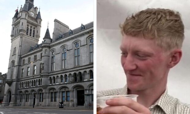 Andrew Grant admitted the assault at Inverness Sheriff Court. Images: DC Thomson