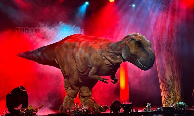 Jurassic Live features the UK's most realistic dinosaurs.