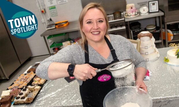 Allison Stewart of Cakes by Alli-Baba. Image: Kath Flannery/DC Thomson