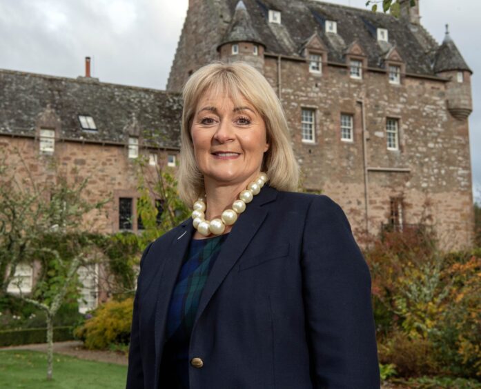 Yvonne Crook, of Highland Tourism and Highland Renewables. 