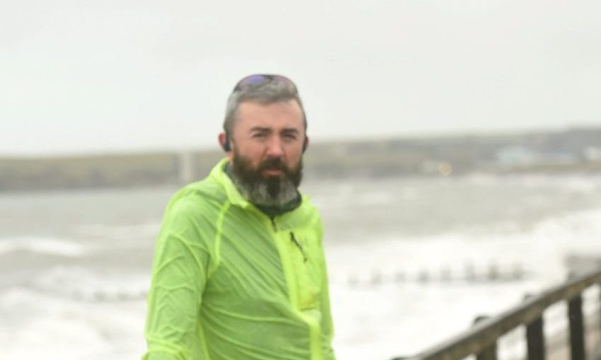 Chief planner David Dunne at Aberdeen beach. Image: Darrell Benns/DC Thomson