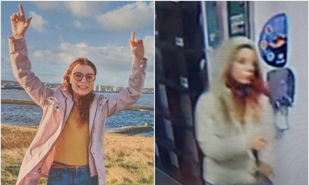 Police have urged the public to come forward if thy have any information on Hannah's whereabouts. Image: Police Scotland.