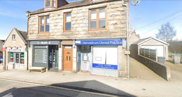 Oldmeldrum Dental Practice in Aberdeenshire.