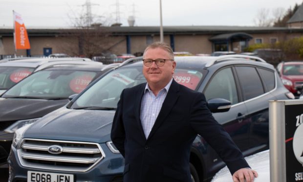 Steve Innes pictured at the former Highclere site. Image supplied by: I&K Motors