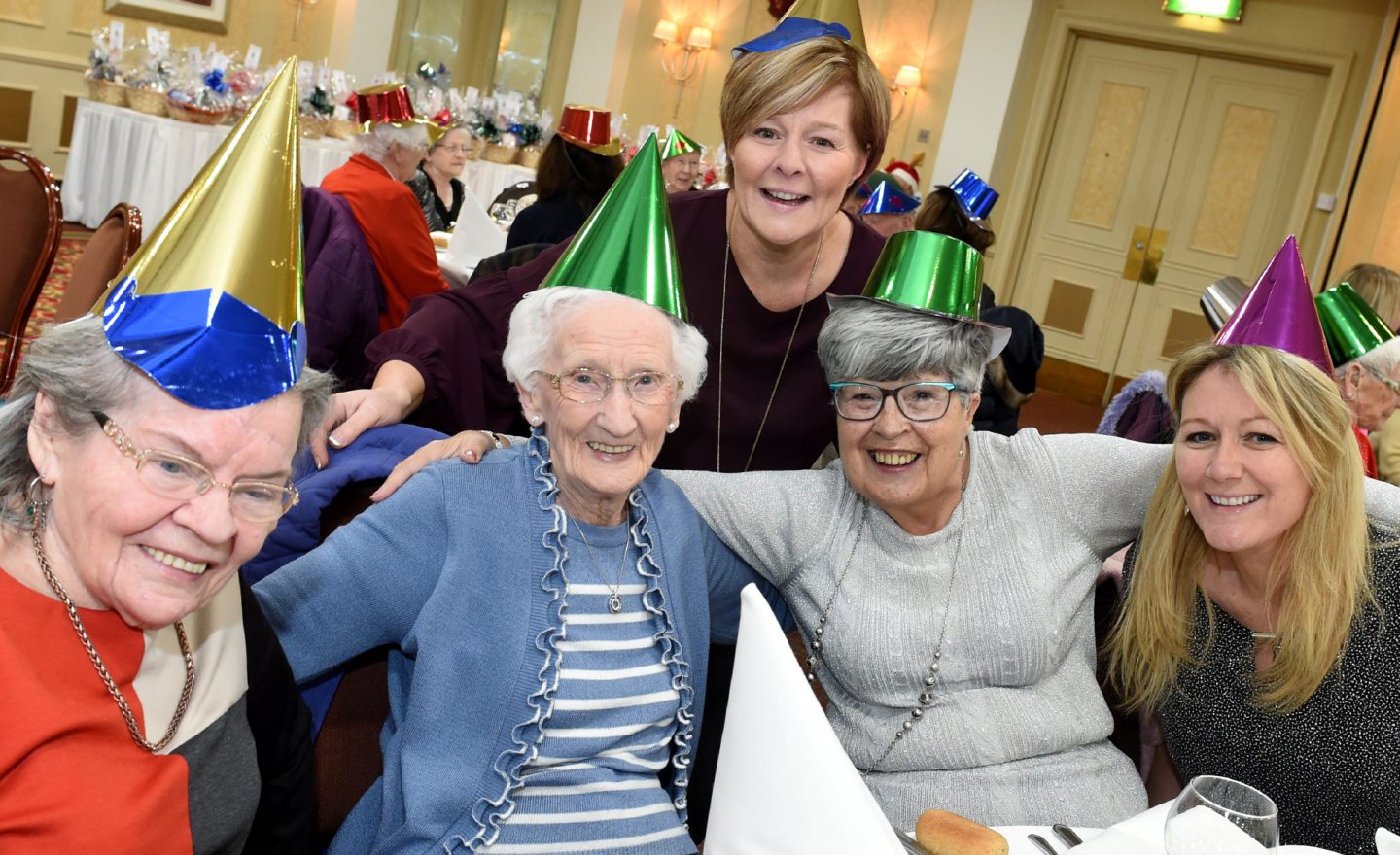 A charity party at the Dyce Marriott