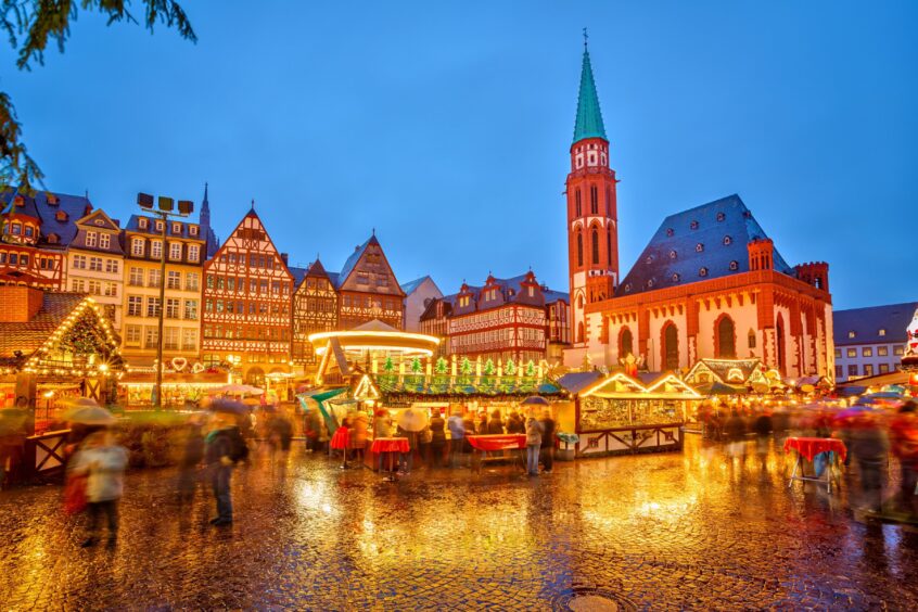 Frankfurt Christmas market.