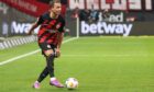 Mario Gotze of Eintracht Frankfurt playing defensive midfield against Bayern Munich in a 5-1 Bundesliga win at the weekend. Image: Shutterstock.