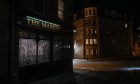 The Market Arms pub was closed tonight. Image: DC Thomson/ Darrell Benns
