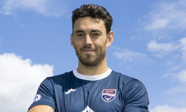 Ross County defender Will Nightingale. Image: SNS