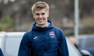 Ross County midfielder Max Sheaf. Image: SNS