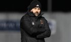 Cove Rangers manager Paul Hartley. Image: SNS.