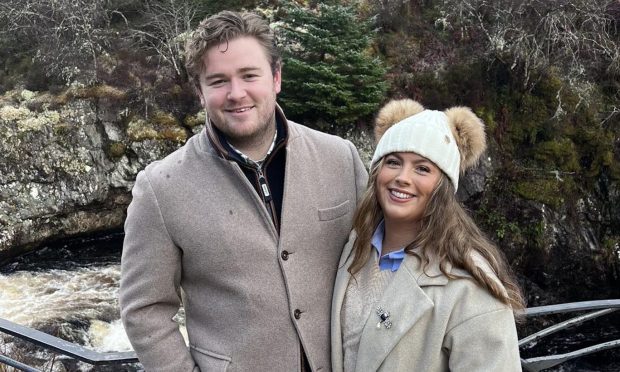 Tom Bannerman and Annie-Rose Munro, who run Falls of Shin. Image: The Salt and Salmon Company