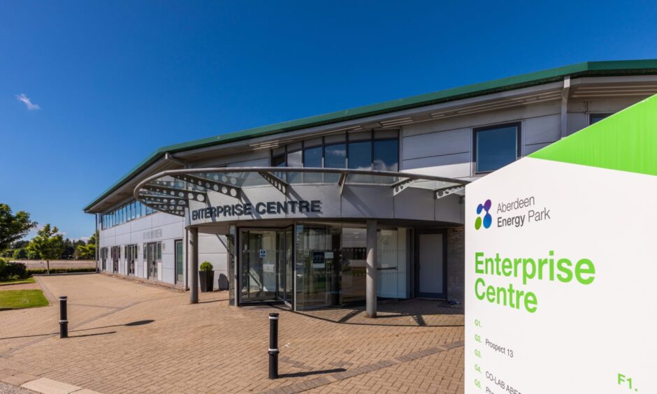 Aberdeen Energy Park's Enterprise Centre.