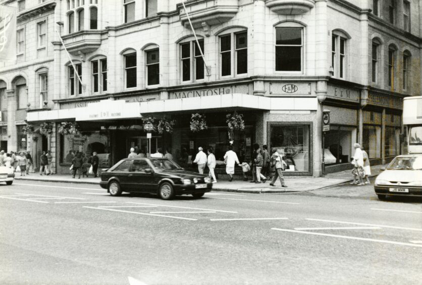 Esslemonth department store on Union Street in Aberdeen
