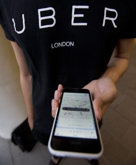 Uber is already in 59 UK towns and cities, including London, Glasgow and Edinburgh. Image: Yui Mok/PA Wire