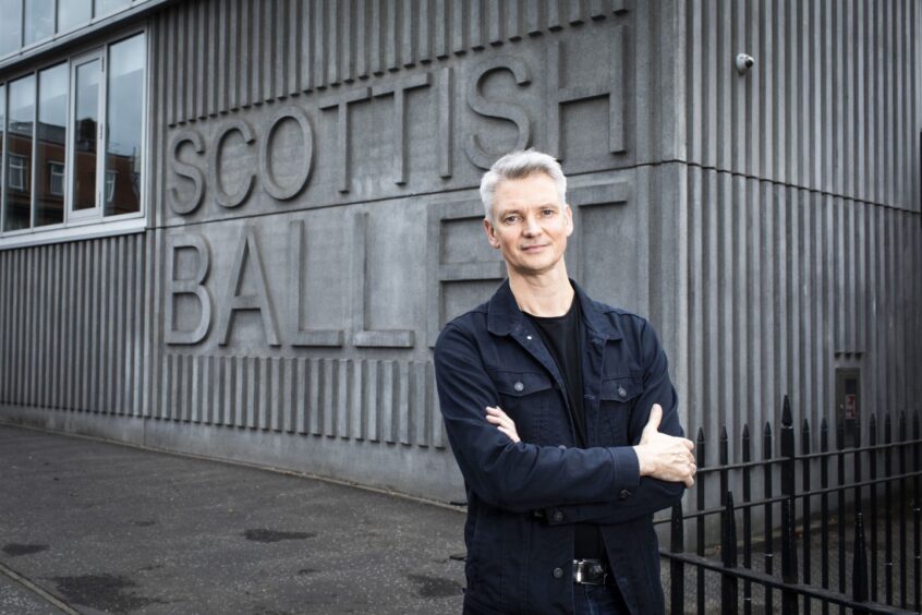 Christopher Hampson, CEO/artistic director of Scottish Ballet. 