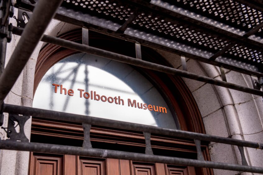 Work on the Tolbooth Museum is under way.
