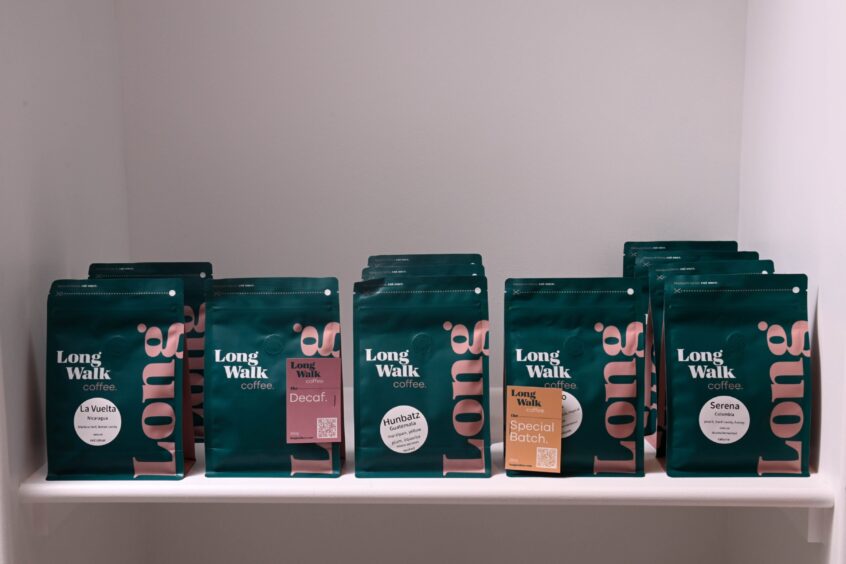 Long Walk Coffee products are available at Coffee Curator, which is based in Banchory.