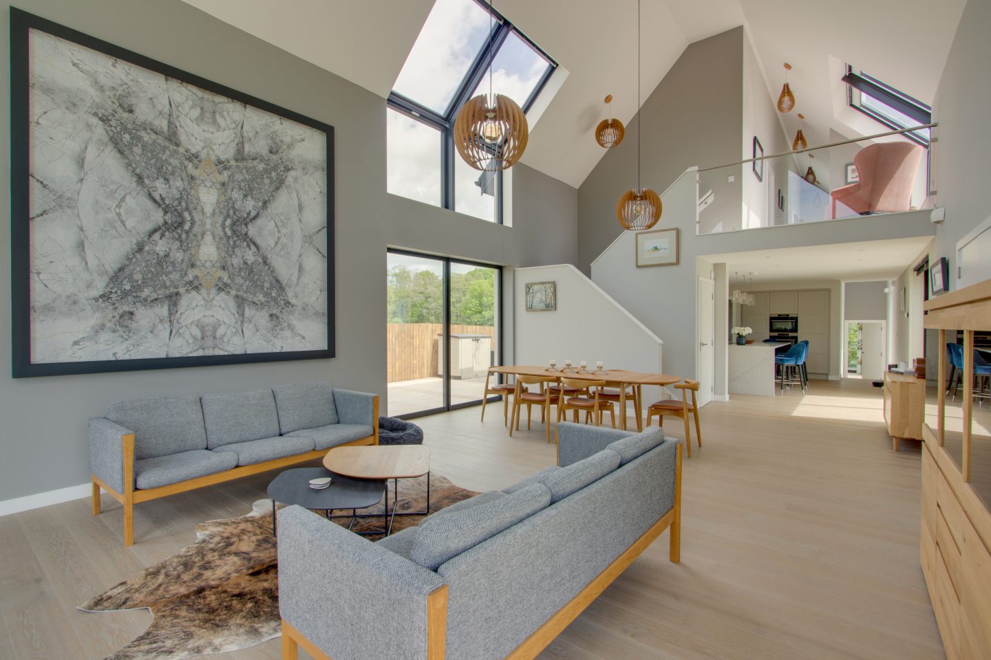 Drumview House Modern country home near Fordoun up for sale