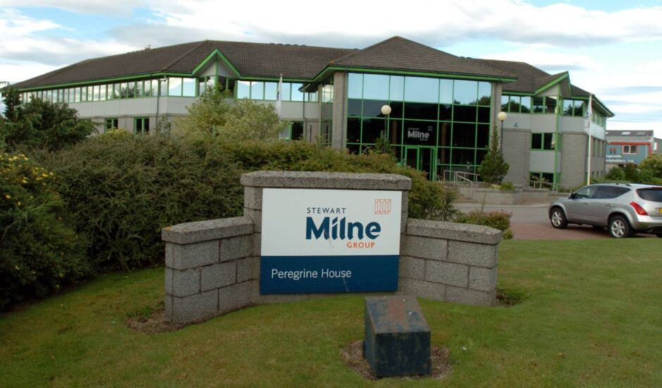 Stewart Milne Group's headquarters, Peregrine House, in Westhill.