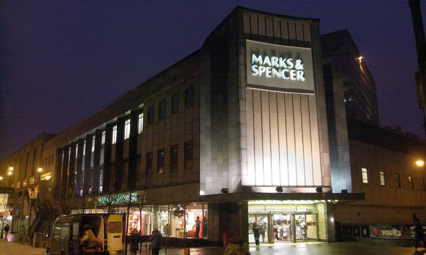 M&S on St Nicholas Street, Aberdeen, in 2002.
